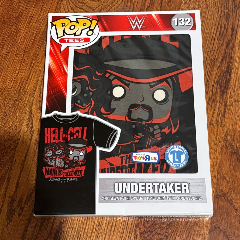 WWE Undertaker Pop! Tee Large